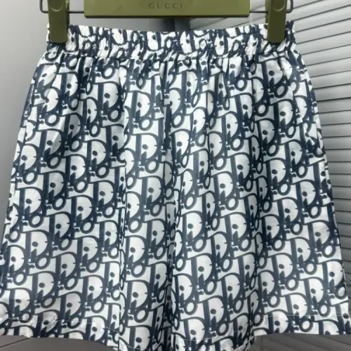 Replica Christian Dior Pajamas Short Sleeved For Women #1453191 $76.00 USD for Wholesale