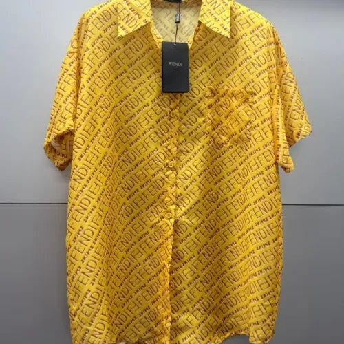 Replica Fendi Pajamas Short Sleeved For Women #1453195 $76.00 USD for Wholesale