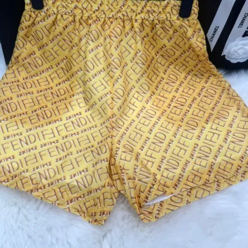 Replica Fendi Pajamas Short Sleeved For Women #1453195 $76.00 USD for Wholesale