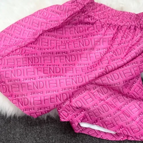Replica Fendi Pajamas Short Sleeved For Women #1453196 $76.00 USD for Wholesale