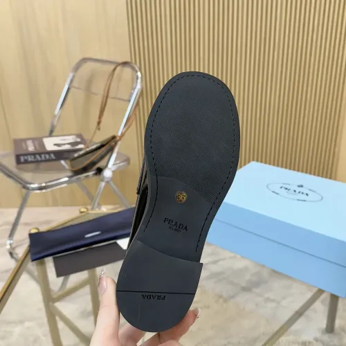 Replica Prada Leather Shoes For Women #1453201 $100.00 USD for Wholesale