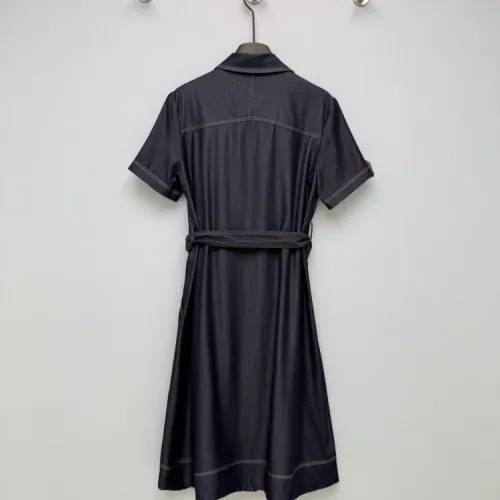 Replica Burberry Dresses Short Sleeved For Women #1453212 $130.00 USD for Wholesale