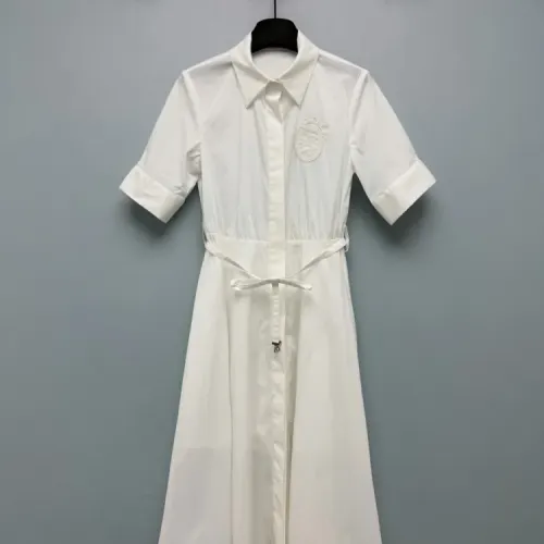 Wholesale Christian Dior Dresses Short Sleeved For Women #1453222 $128.00 USD, Wholesale Quality Replica Christian Dior Dresses