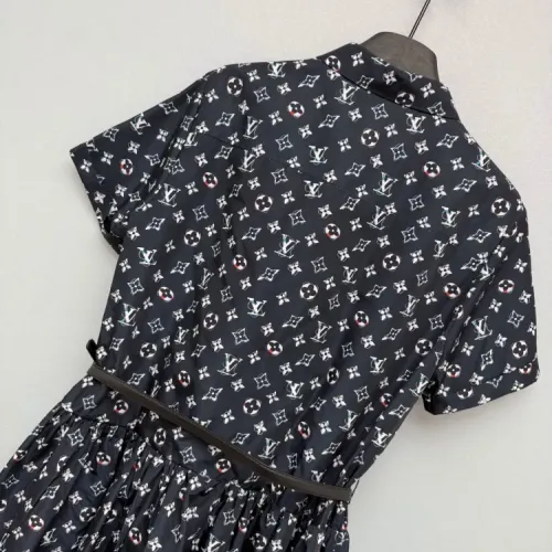 Replica Louis Vuitton LV Dresses Short Sleeved For Women #1453228 $125.00 USD for Wholesale