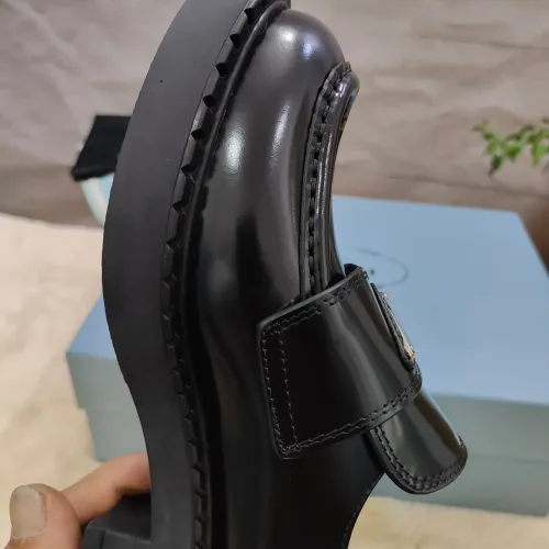 Replica Prada Leather Shoes For Men #1453231 $98.00 USD for Wholesale