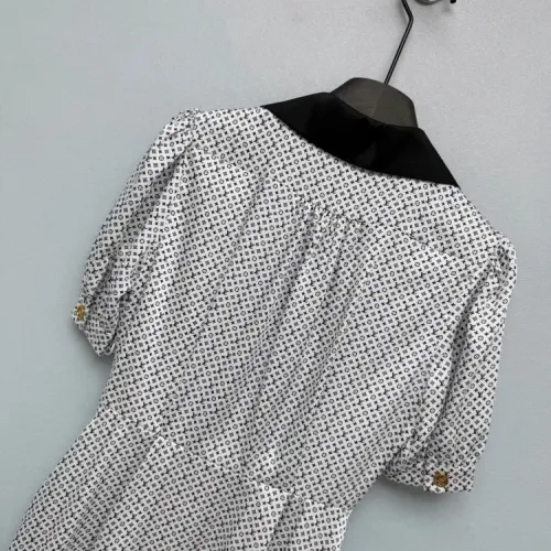 Replica Louis Vuitton LV Dresses Short Sleeved For Women #1453234 $128.00 USD for Wholesale
