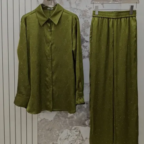 Wholesale LOEWE Pajamas Long Sleeved For Women #1453235 $92.00 USD, Wholesale Quality Replica LOEWE Tracksuits