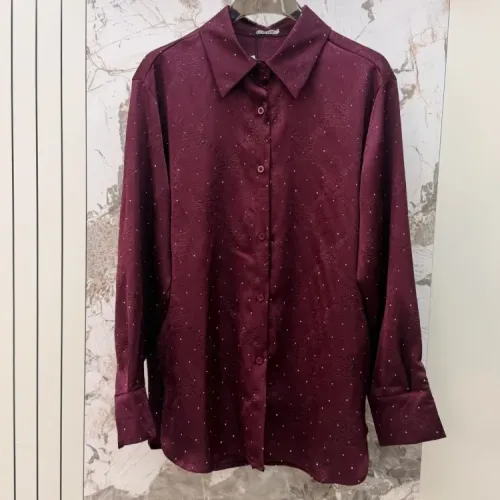 Replica LOEWE Pajamas Long Sleeved For Women #1453237 $92.00 USD for Wholesale