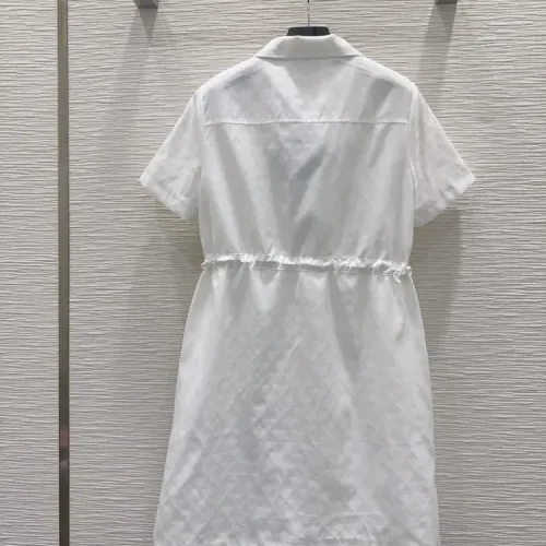 Replica Prada Dresses Short Sleeved For Women #1453239 $82.00 USD for Wholesale