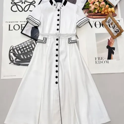 Wholesale Christian Dior Dresses Short Sleeved For Women #1453240 $140.00 USD, Wholesale Quality Replica Christian Dior Dresses