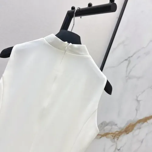 Replica Christian Dior Dresses Sleeveless For Women #1453244 $76.00 USD for Wholesale