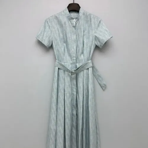 Wholesale Christian Dior Dresses Short Sleeved For Women #1453246 $132.00 USD, Wholesale Quality Replica Christian Dior Dresses