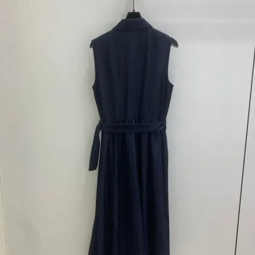 Replica Christian Dior Dresses Sleeveless For Women #1453248 $76.00 USD for Wholesale