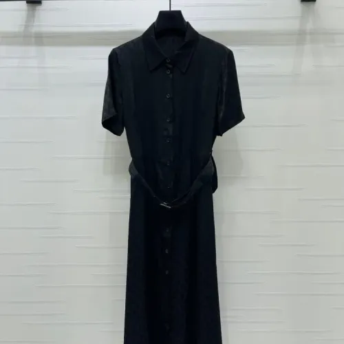 Wholesale Fendi Dresses Short Sleeved For Women #1453251 $80.00 USD, Wholesale Quality Replica Fendi Dresses