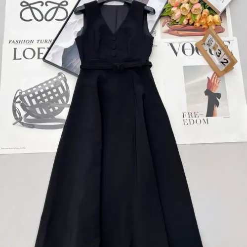 Wholesale Christian Dior Dresses Sleeveless For Women #1453258 $130.00 USD, Wholesale Quality Replica Christian Dior Dresses