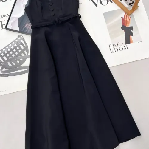 Replica Christian Dior Dresses Sleeveless For Women #1453258 $130.00 USD for Wholesale