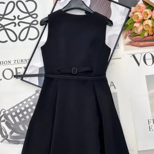 Replica Christian Dior Dresses Sleeveless For Women #1453258 $130.00 USD for Wholesale