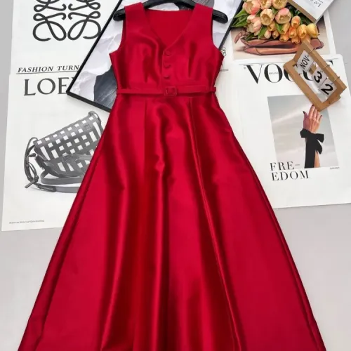 Wholesale Christian Dior Dresses Sleeveless For Women #1453259 $130.00 USD, Wholesale Quality Replica Christian Dior Dresses