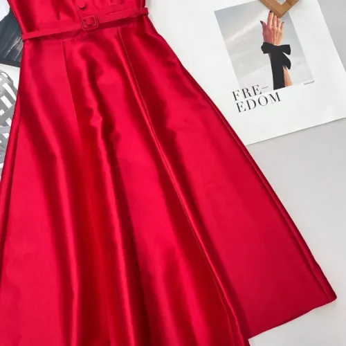 Replica Christian Dior Dresses Sleeveless For Women #1453259 $130.00 USD for Wholesale