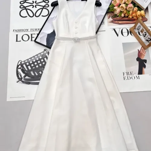 Wholesale Christian Dior Dresses Sleeveless For Women #1453260 $130.00 USD, Wholesale Quality Replica Christian Dior Dresses