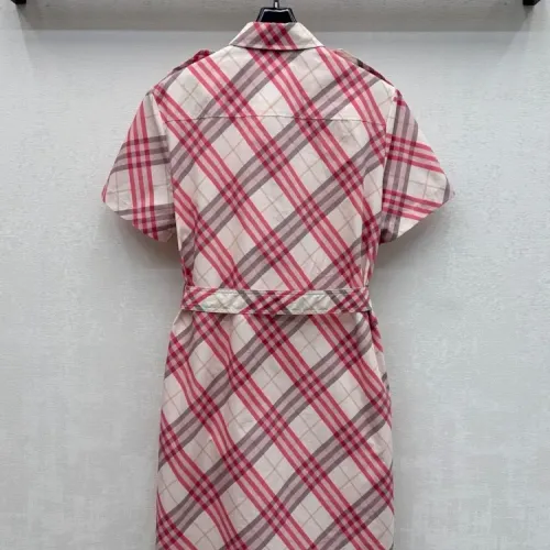 Replica Burberry Dresses Short Sleeved For Women #1453266 $122.00 USD for Wholesale