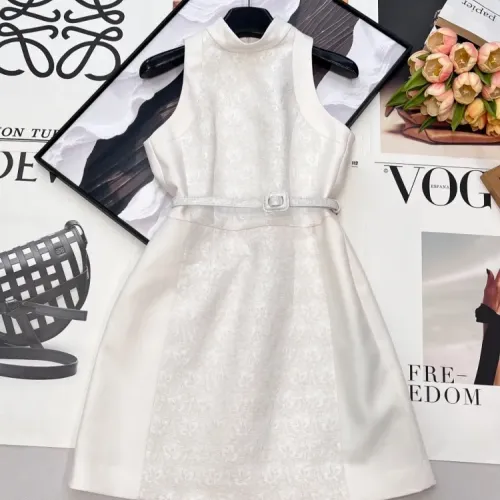 Wholesale Christian Dior Dresses Sleeveless For Women #1453268 $118.00 USD, Wholesale Quality Replica Christian Dior Dresses