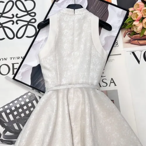 Replica Christian Dior Dresses Sleeveless For Women #1453283 $140.00 USD for Wholesale