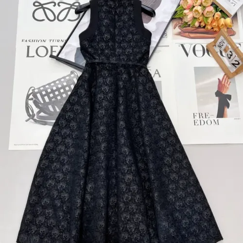 Replica Christian Dior Dresses Sleeveless For Women #1453284 $140.00 USD for Wholesale