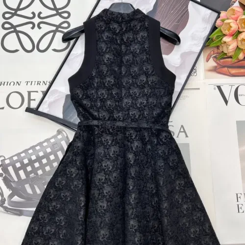 Replica Christian Dior Dresses Sleeveless For Women #1453284 $140.00 USD for Wholesale
