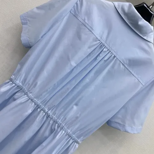 Replica Christian Dior Dresses Short Sleeved For Women #1453285 $122.00 USD for Wholesale