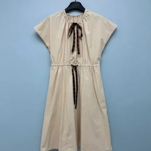 Wholesale Louis Vuitton LV Dresses Short Sleeved For Women #1453294 $122.00 USD, Wholesale Quality Replica Louis Vuitton LV Dresses