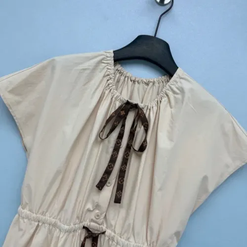 Replica Louis Vuitton LV Dresses Short Sleeved For Women #1453294 $122.00 USD for Wholesale