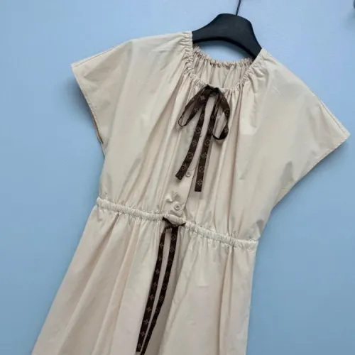 Replica Louis Vuitton LV Dresses Short Sleeved For Women #1453294 $122.00 USD for Wholesale