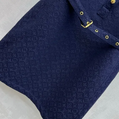 Replica Louis Vuitton LV Dresses Short Sleeved For Women #1453295 $130.00 USD for Wholesale