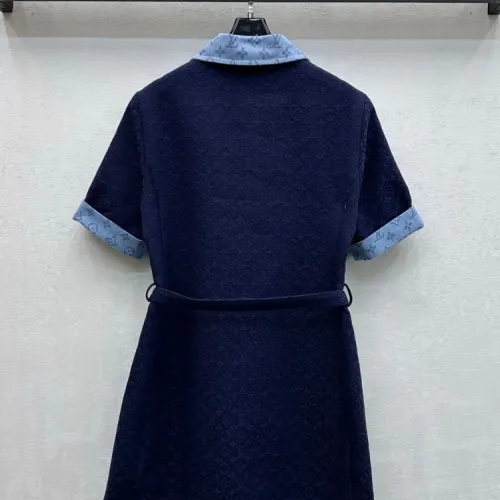 Replica Louis Vuitton LV Dresses Short Sleeved For Women #1453295 $130.00 USD for Wholesale