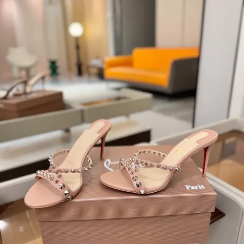 Wholesale Christian Louboutin CL Slippers For Women #1453300 $108.00 USD, Wholesale Quality Replica Christian Louboutin CL Slippers