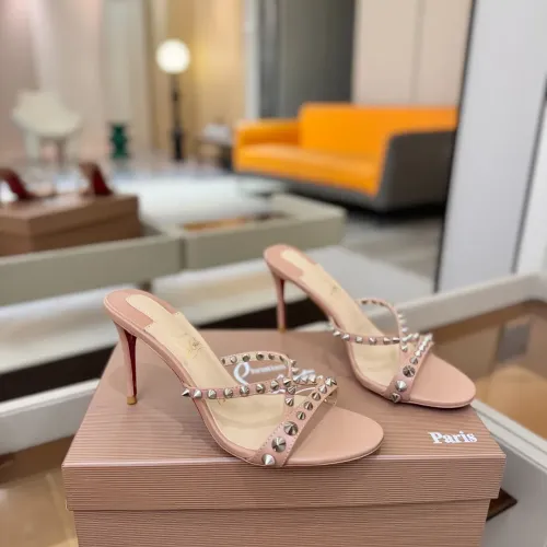Replica Christian Louboutin CL Slippers For Women #1453300 $108.00 USD for Wholesale