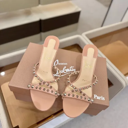 Replica Christian Louboutin CL Slippers For Women #1453300 $108.00 USD for Wholesale