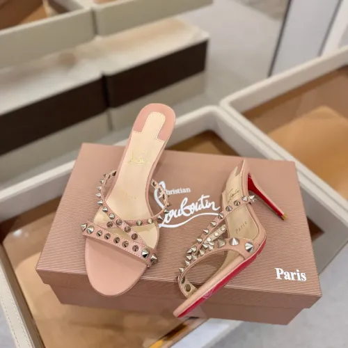 Replica Christian Louboutin CL Slippers For Women #1453300 $108.00 USD for Wholesale