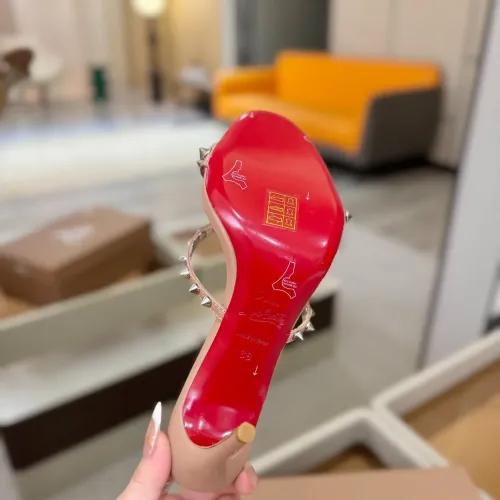 Replica Christian Louboutin CL Slippers For Women #1453300 $108.00 USD for Wholesale