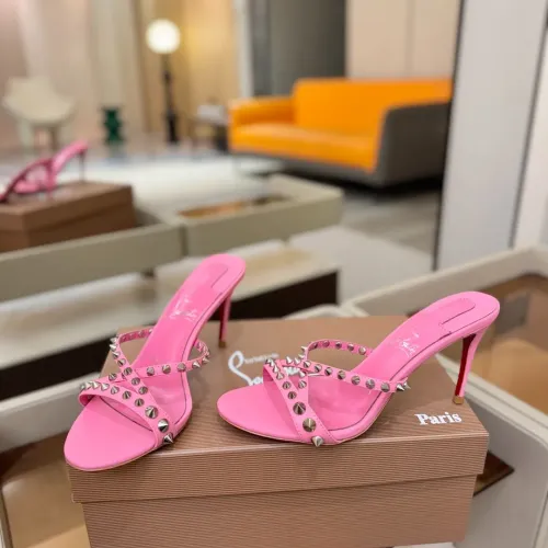 Wholesale Christian Louboutin CL Slippers For Women #1453301 $108.00 USD, Wholesale Quality Replica Christian Louboutin CL Slippers