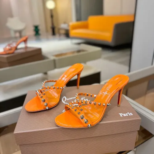 Replica Christian Louboutin CL Slippers For Women #1453303 $108.00 USD for Wholesale