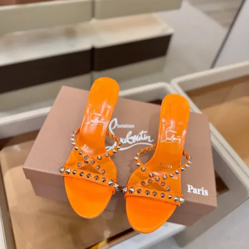 Replica Christian Louboutin CL Slippers For Women #1453303 $108.00 USD for Wholesale