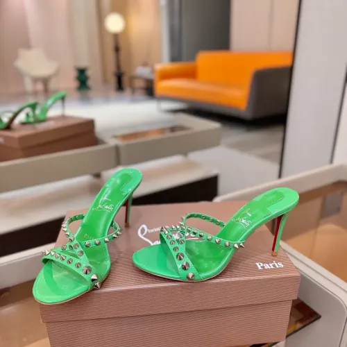 Wholesale Christian Louboutin CL Slippers For Women #1453304 $108.00 USD, Wholesale Quality Replica Christian Louboutin CL Slippers