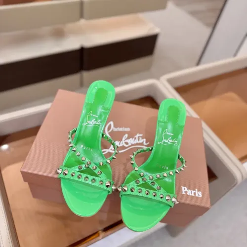 Replica Christian Louboutin CL Slippers For Women #1453304 $108.00 USD for Wholesale