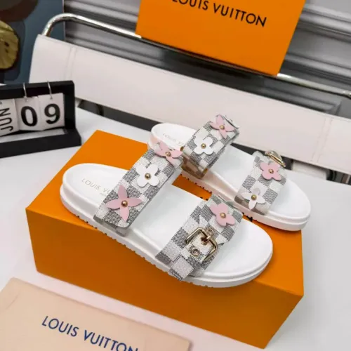 Replica Louis Vuitton Slippers For Women #1453343 $80.00 USD for Wholesale