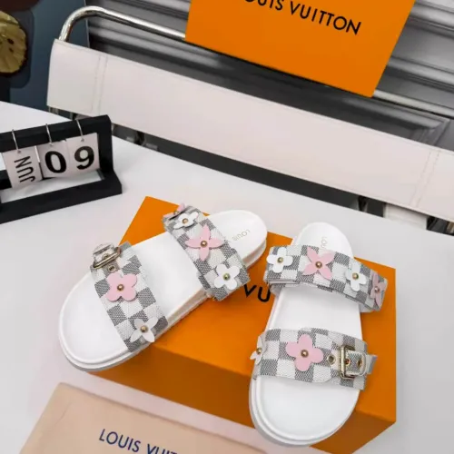 Replica Louis Vuitton Slippers For Women #1453343 $80.00 USD for Wholesale