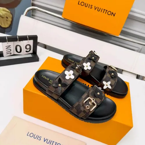 Replica Louis Vuitton Slippers For Women #1453344 $80.00 USD for Wholesale