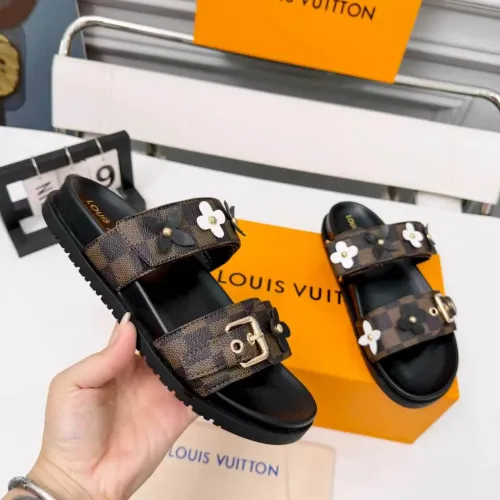 Replica Louis Vuitton Slippers For Women #1453344 $80.00 USD for Wholesale