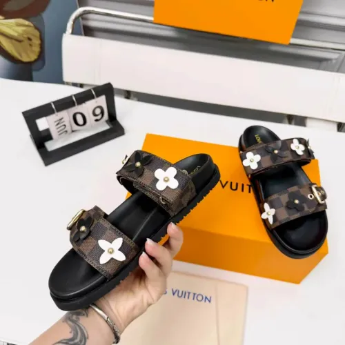 Replica Louis Vuitton Slippers For Women #1453344 $80.00 USD for Wholesale